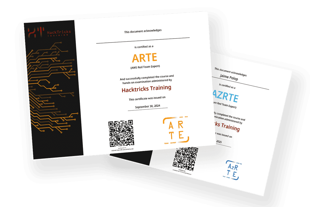 HackTricks Training Certificate